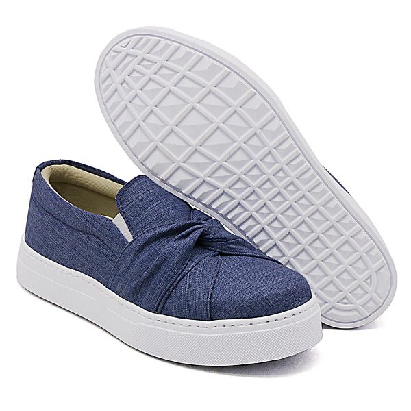 T nis Iate Slip On N Frontal DK Shoes Jeans Claro DK Shoes