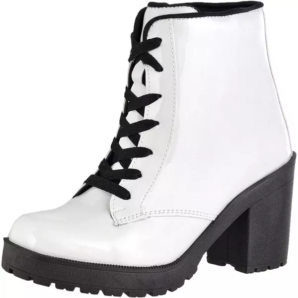 Bota 2025 verniz branca