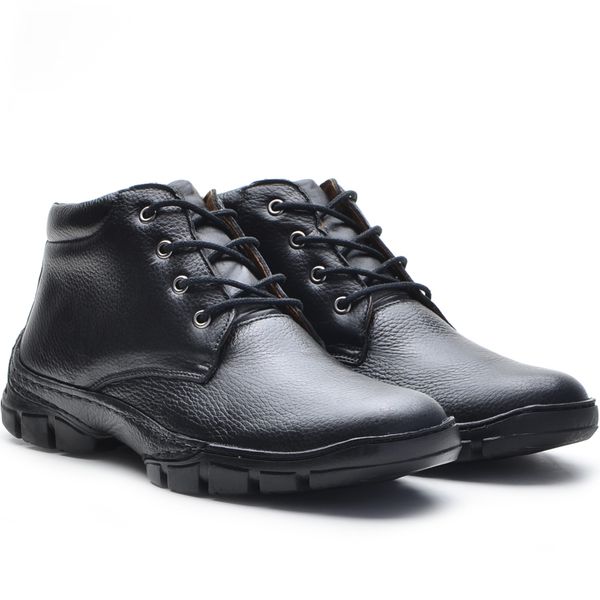 Bota Bulgaria Couro-Preto