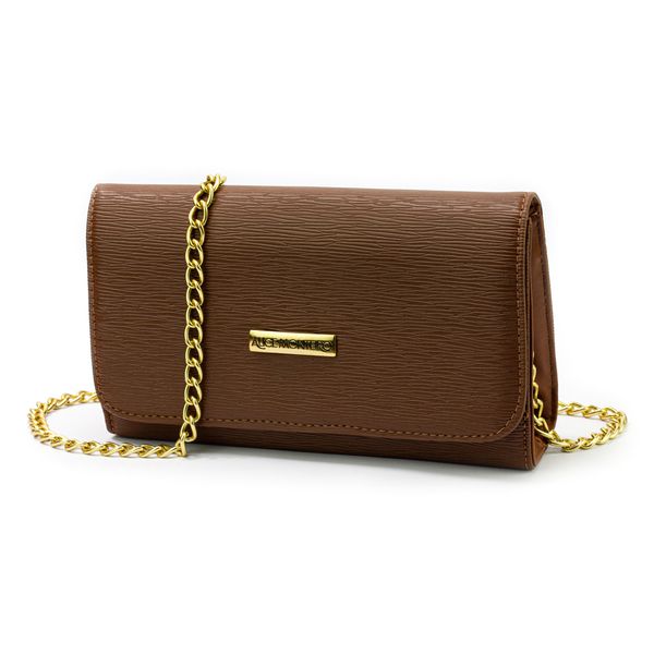 BOLSA CLUTCH - CARAMELO