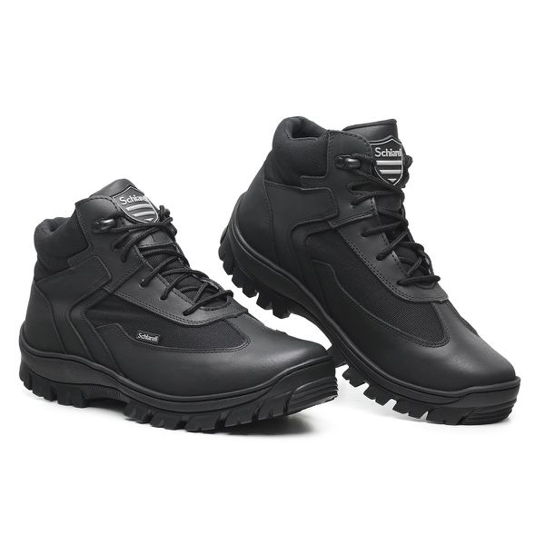 Bota Couro Escocia-Preto - DM STOREE