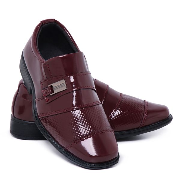 Sapato social best sale infantil feminino vermelho