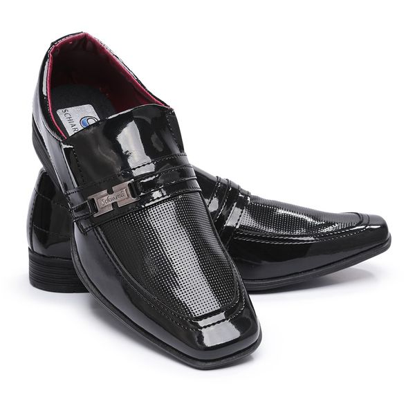 Sapato social hotsell masculino preto verniz