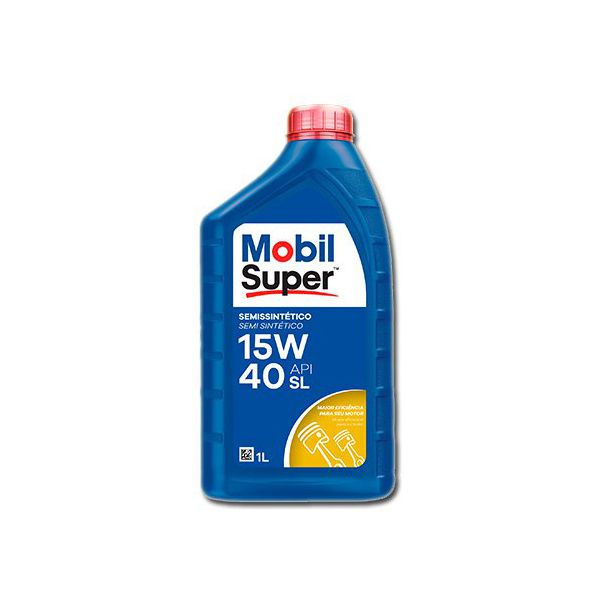 Óleo 15W-40 Mobil Super Semissintético API SL (1 LT)