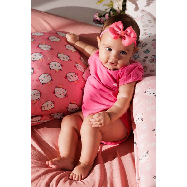 Body Bebê em Cotton Liso