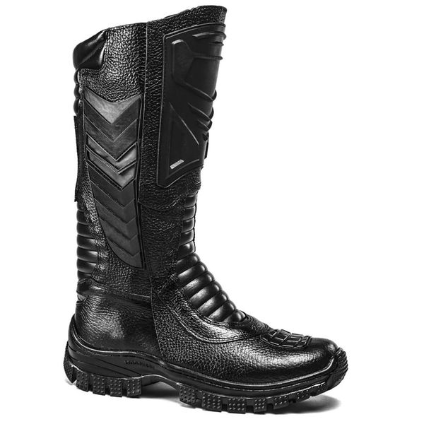 Bota Militar Tatico Cano Alto Anti Picadas De Cobras 4090 Preto