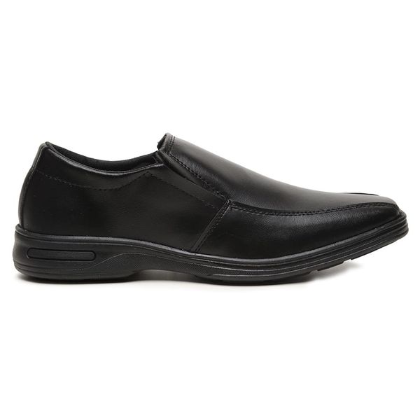 Sapato Social Masculino Preto Confort Ortopédico Elásti 2012 Preto