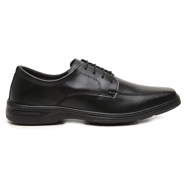 Sapato Social Masculino Preto Confort Ortopédico Cadarç 2013 Preto