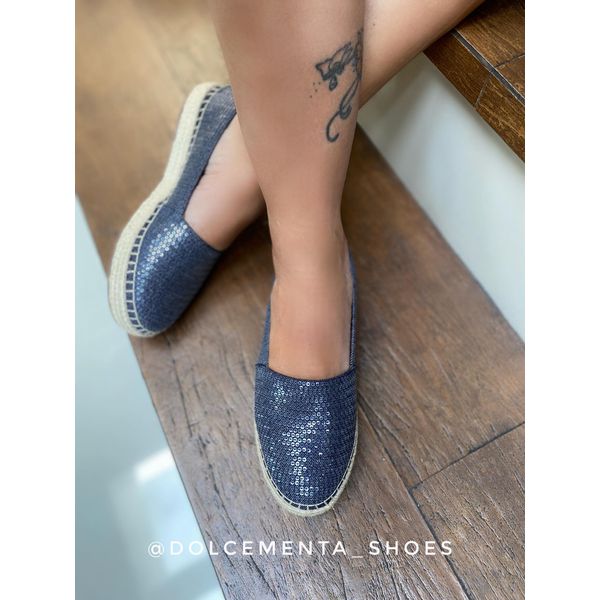 Alpargata Fernanda {Jeans} - Dolce & Menta