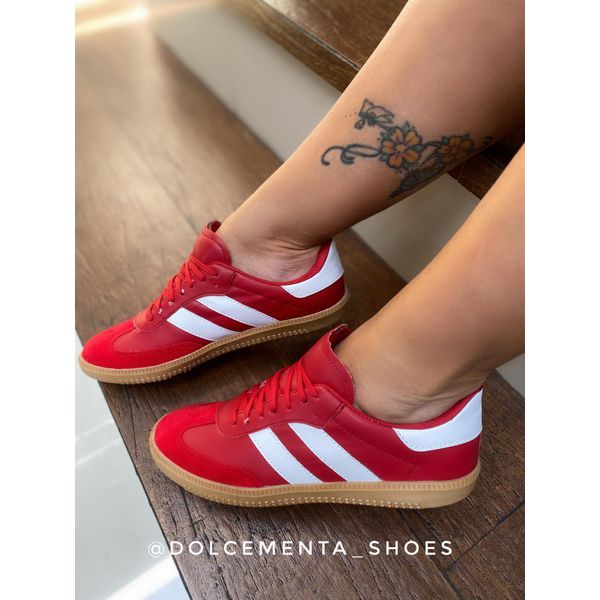 Tênis Daniela {Vermelho} - Dolce & Menta