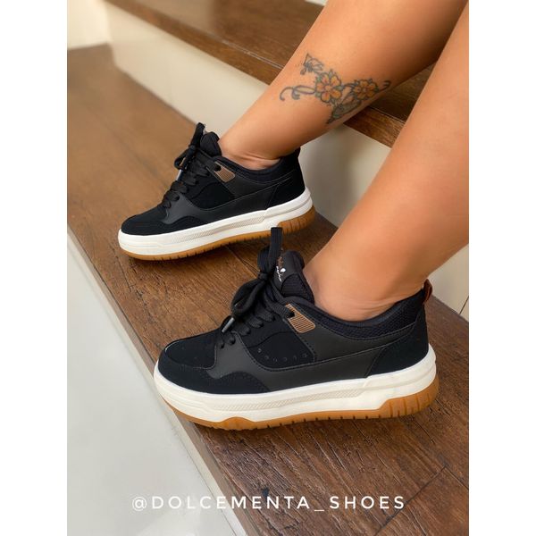 Tênis Preto Gabi - Dolce & Menta
