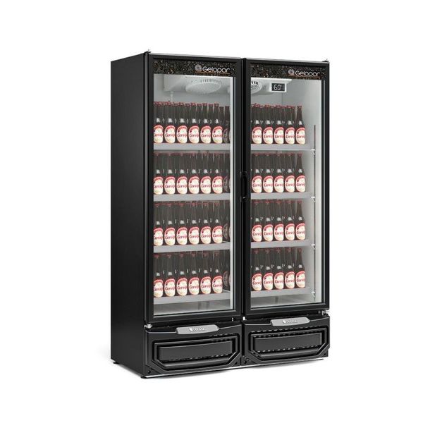 Cervejeira 957 Litros Preta - Gelopar