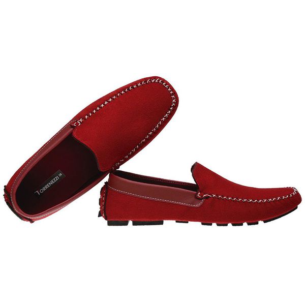 Mocassim Masculino Torrenezzi Camur a Vermelho Torrenezzi