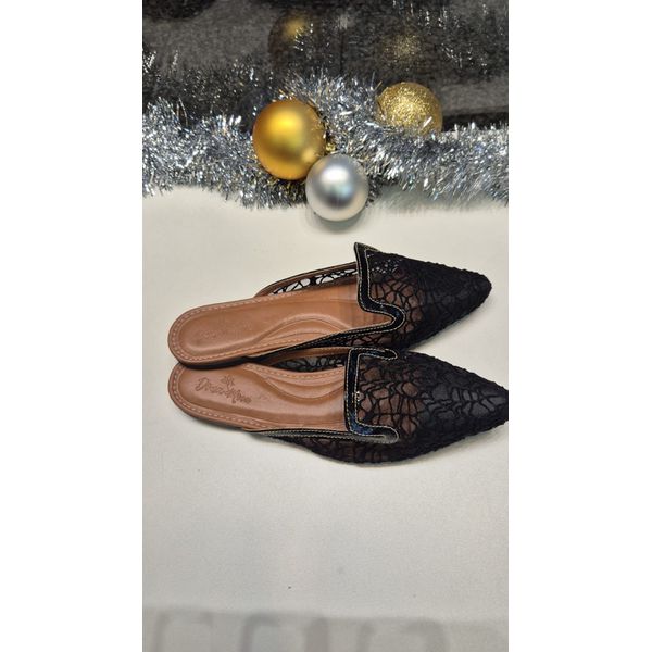 Sapatilha Mule Preta