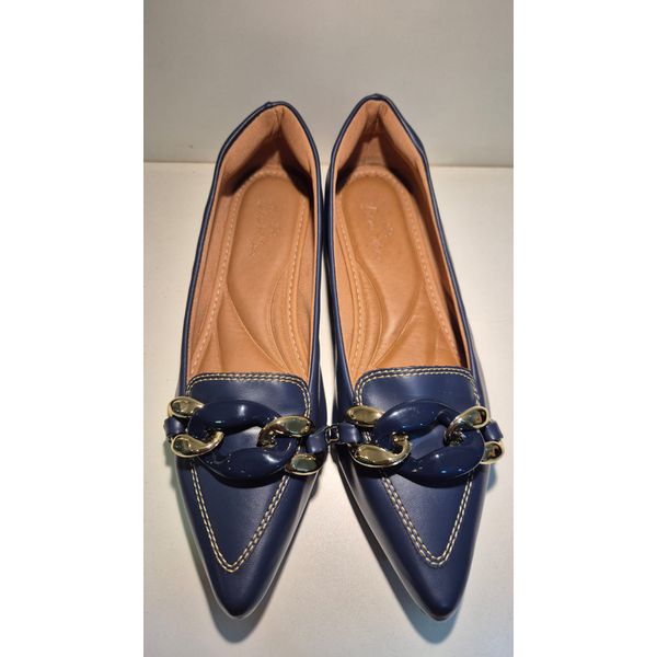 Sapatilha Azul com Corrente