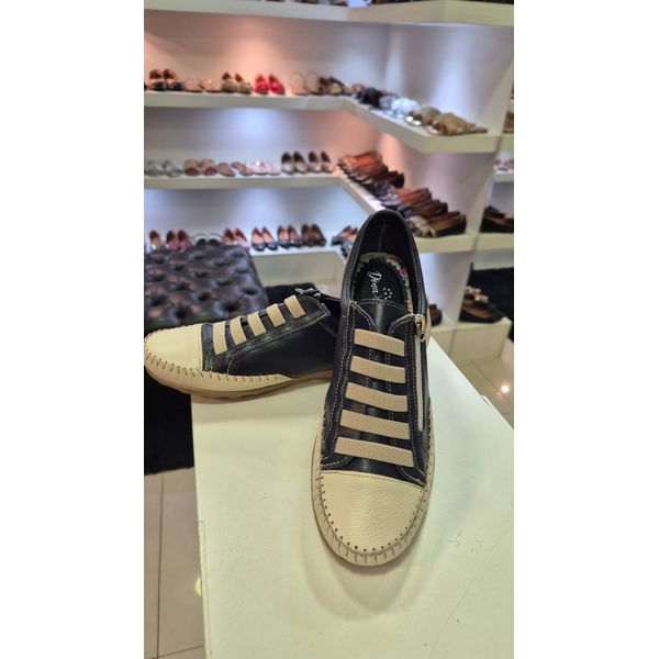 Sapatênis Azul Marinho Off White 