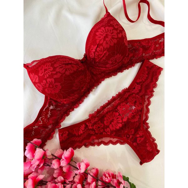 Conjunto Patrícia - Vermelho