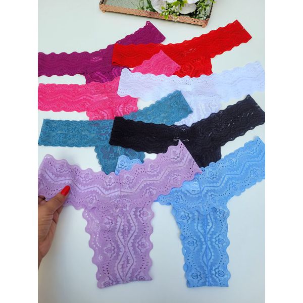 Calcinha Lis - Renda (tam. U 36 - 42)