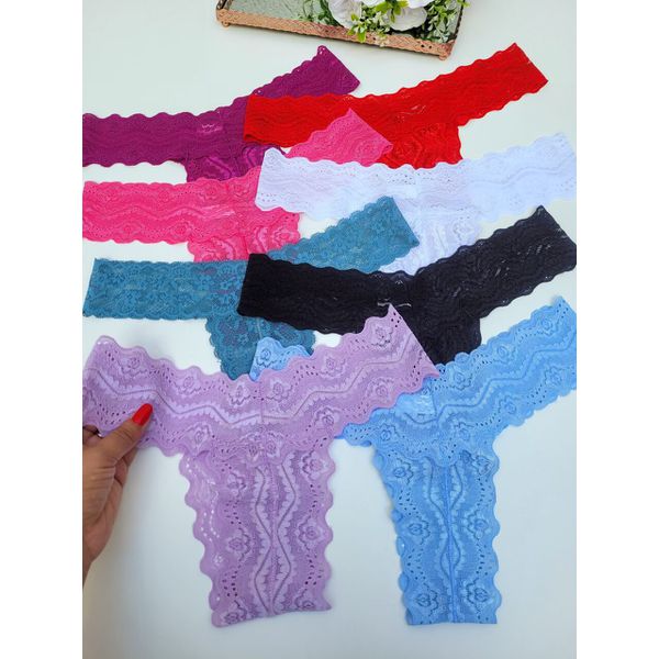 Calcinha Lis - Renda (tam. U 36 - 42)