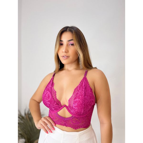 Cropped Raika - Fúcsia