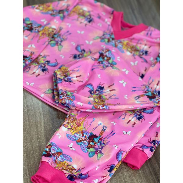 Pijama Infantil Longo - Clube das Wix