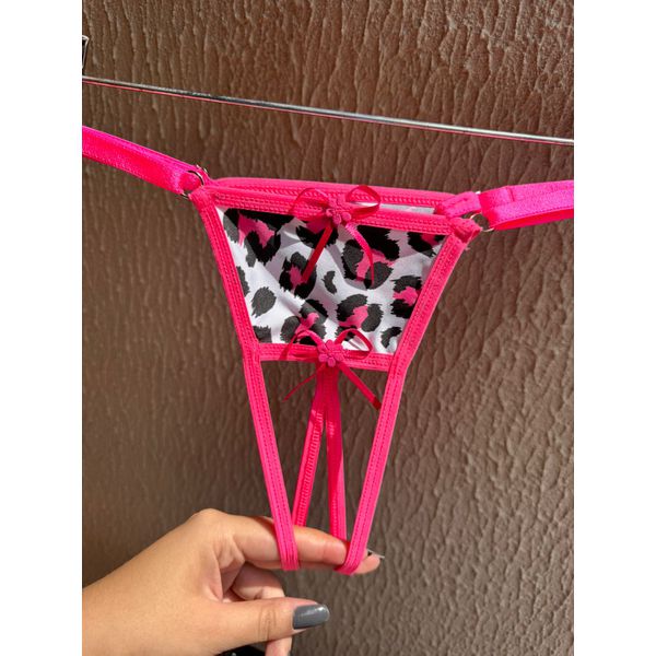 Calcinha Secretária - Animal Print