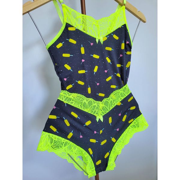 Baby Doll - Picolé Verde Neon