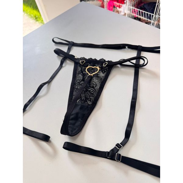 Kit Cinta Liga + Calcinha Big Love