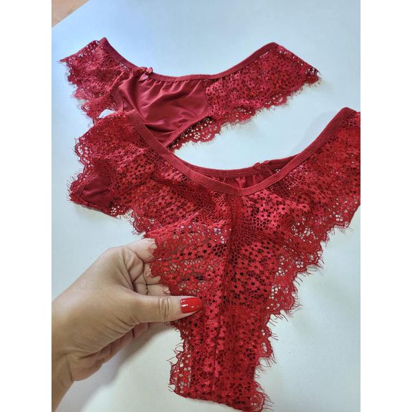Calcinha Mel - Vermelho