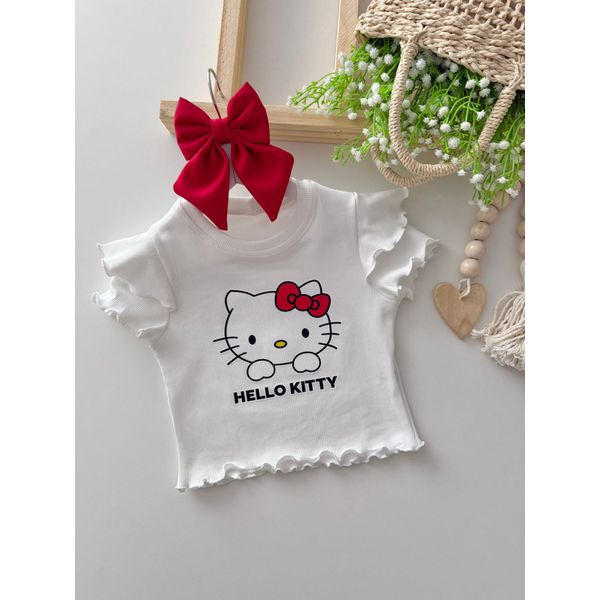 Blusa Hello Kitty Branca
