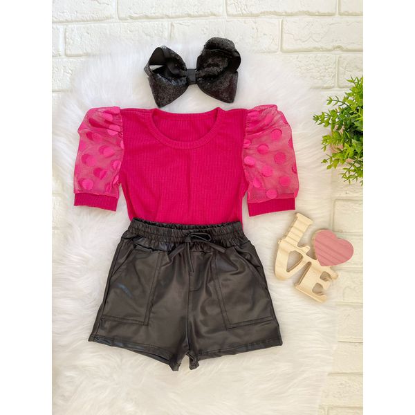 Blusa Tule Pink 