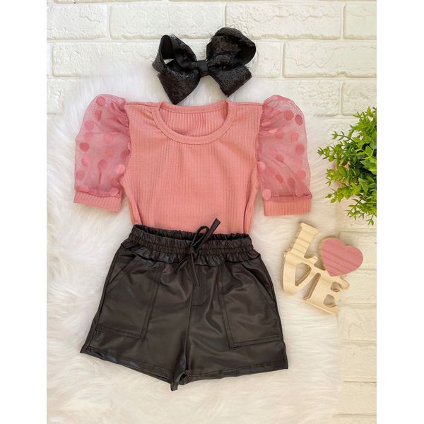 Blusa Tule Rose 