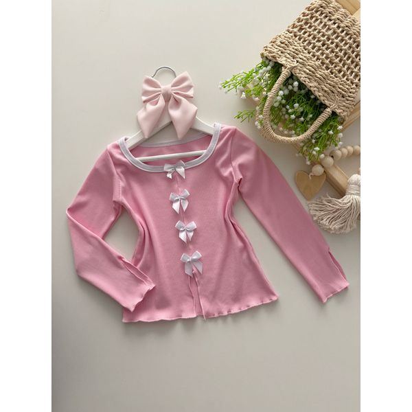 Blusa Alícia Rosa 