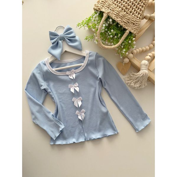 Blusa Alícia Azul 