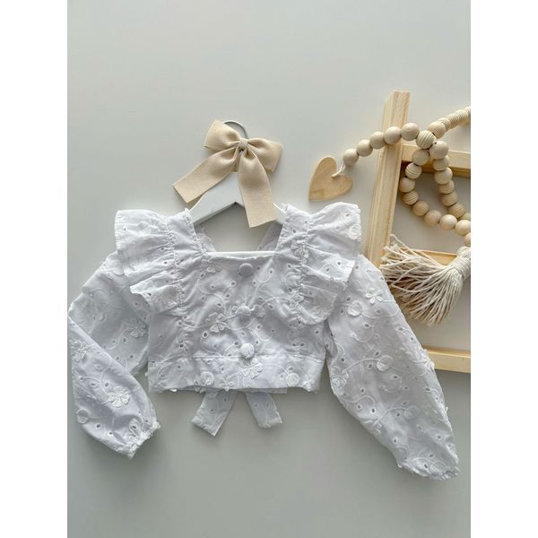 Blusa Olivia Branca 