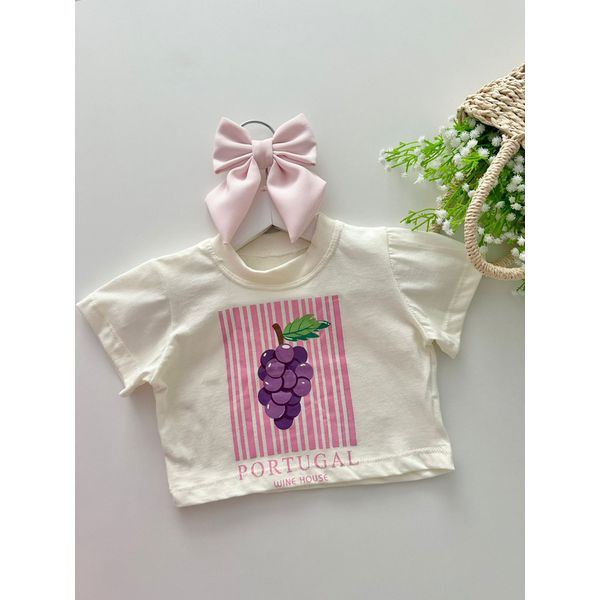 T-shirt Cropped Uva 