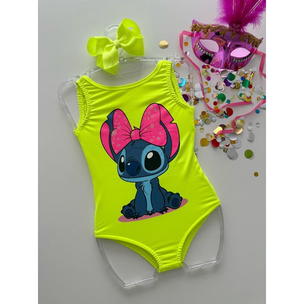 Body Stitch Amarelo Neon 