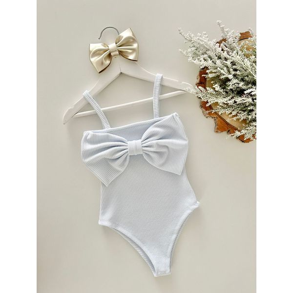 Body Laço Branco 