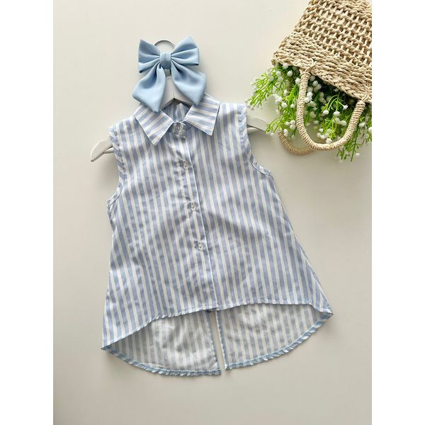 Camisa Yasmin Azul Listra 