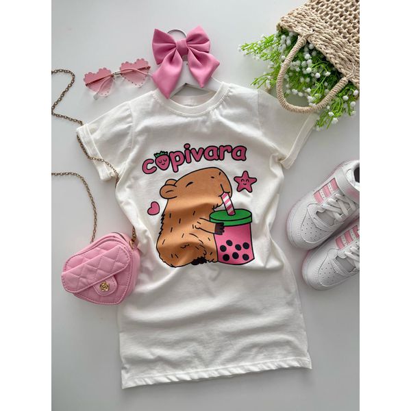 Camisetão Capivara Off White