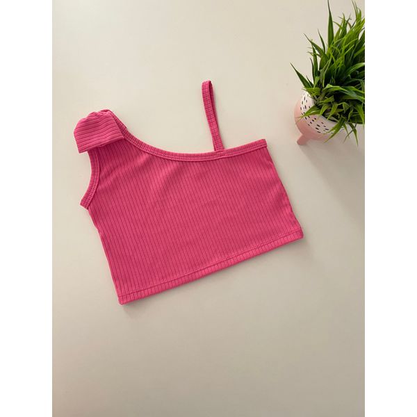 Cropped Laço Pink 