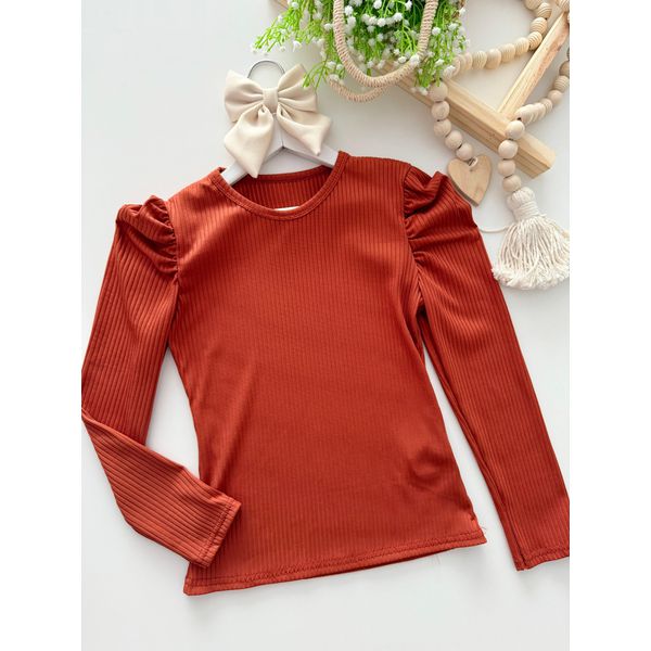Blusa Lívia Terracota
