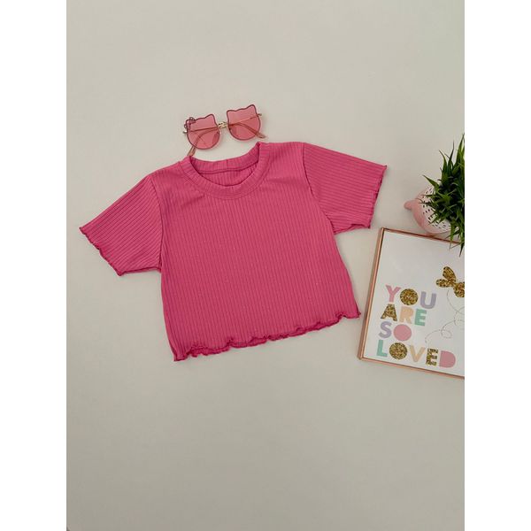 Blusa Rosa Chiclete