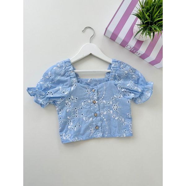 Blusa Bia Azul 