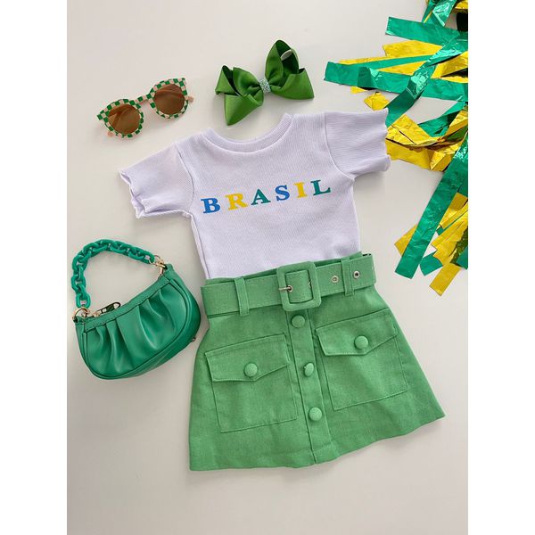 Blusa Brasil Branca