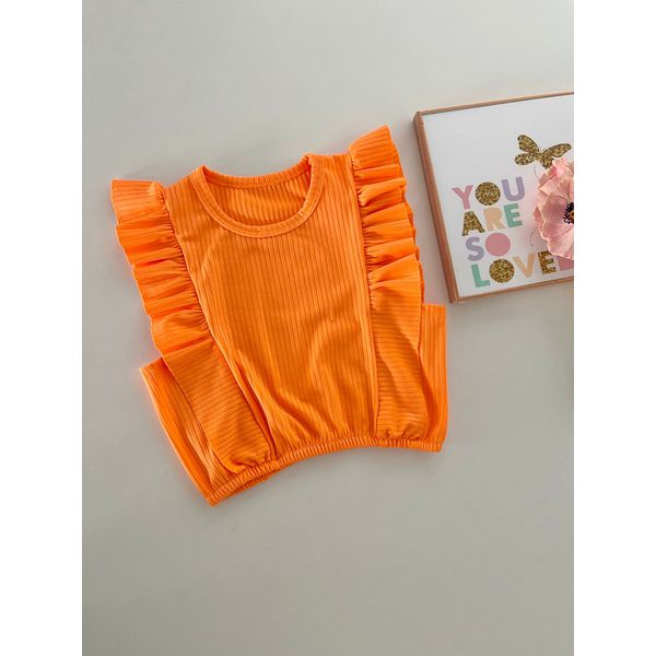 Blusa Liz Laranja Neon