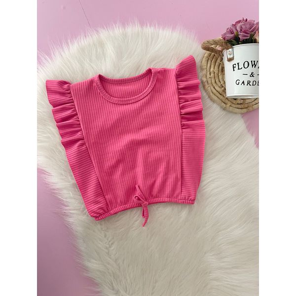 Blusa Rosa Chiclete 