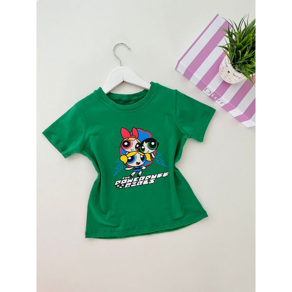 T-Shirt Superpoderosas Verde 