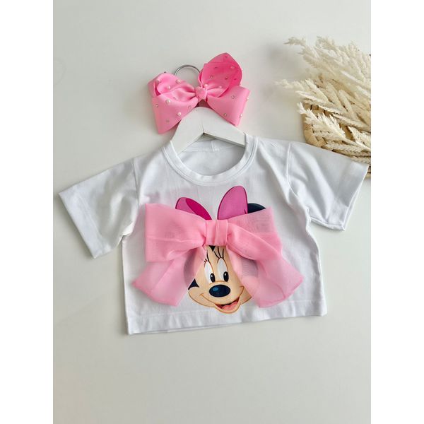 T-shirt Cropped Minnie 
