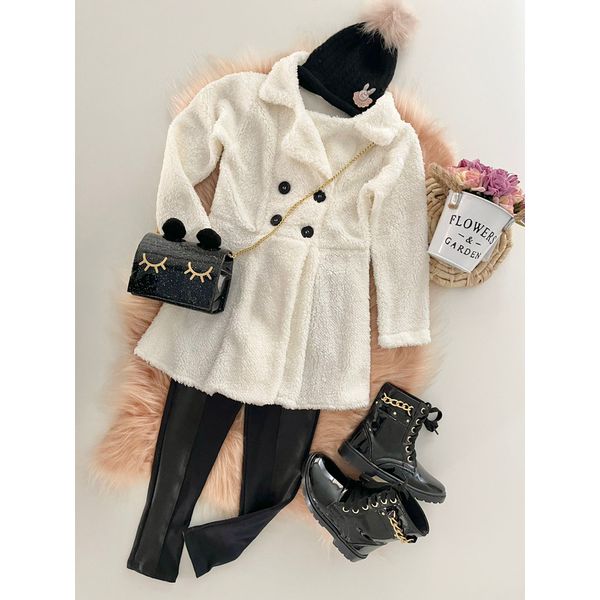 Sobretudo Teddy Off White